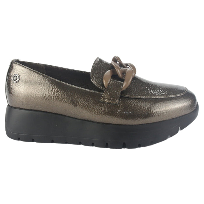 Mocasin Chalada Mujer Wonder-1 Café Casual Mocasines Taco Chalada
