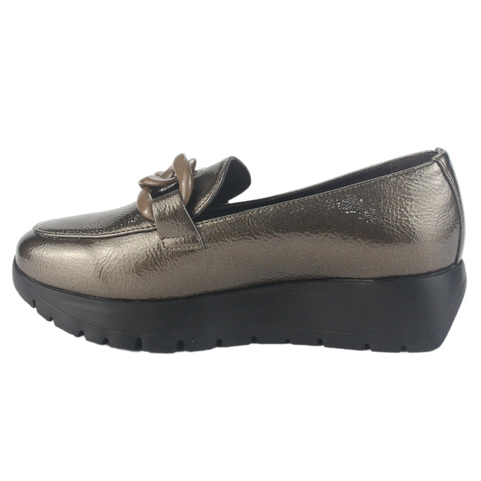 Mocasin Chalada Mujer Wonder-1 Café Casual Mocasines Taco Chalada