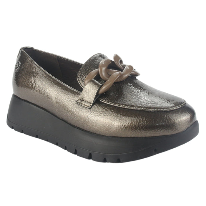 Mocasin Chalada Mujer Wonder-1 Café Casual Mocasines Taco Chalada