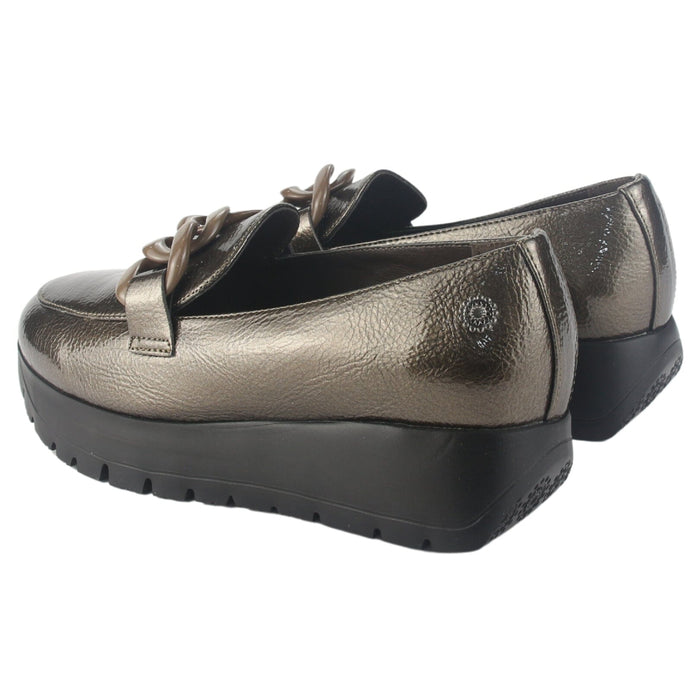 Mocasin Chalada Mujer Wonder-1 Café Casual Mocasines Taco Chalada