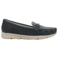 Mocasin de Mujer de color Negro Casual Chalada Leve-1 Mocasines Planos Chalada