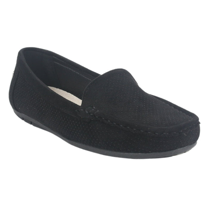 Mocasin Chalada Mujer Nautico-2 Negro Casual Mocasines Planos Chalada