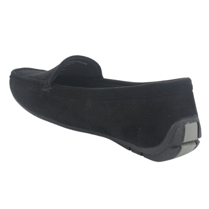 Mocasin Chalada Mujer Nautico-2 Negro Casual Mocasines Planos Chalada