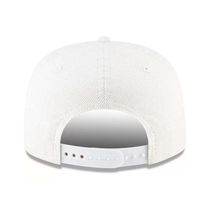 New Era Seminole Logo/Seminoles Flat Ball Snap Back - White