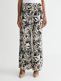 Plus Audrey Pull-On Ankle Pants, Toasted Wheat/Black Multi | Kasper