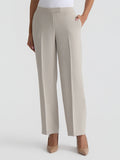 Plus Claire Trouser, Pebble Crepe, Summer Straw | Kasper