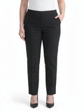 Plus Lily Trouser, Washable Bi-Stretch, Black | Kasper