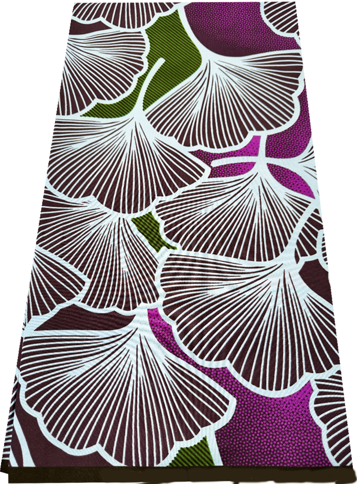 purple and white fabric