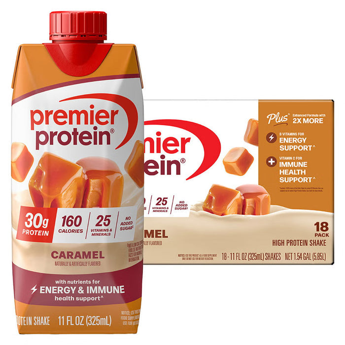 Premier 30g Protein shake sabor caramelo