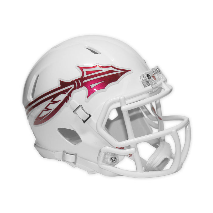 Riddell Florida State 2022 White Alt Speed Mini Helmet