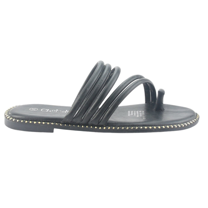 Sandalia Chalada Mujer Amalfi-1 Negro Casual Sandalias Chalada