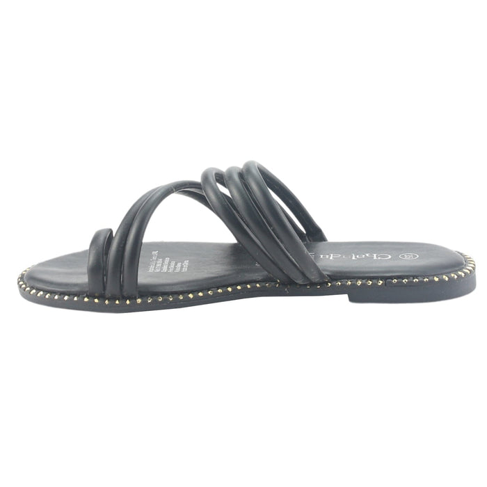 Sandalia Chalada Mujer Amalfi-1 Negro Casual Sandalias Chalada