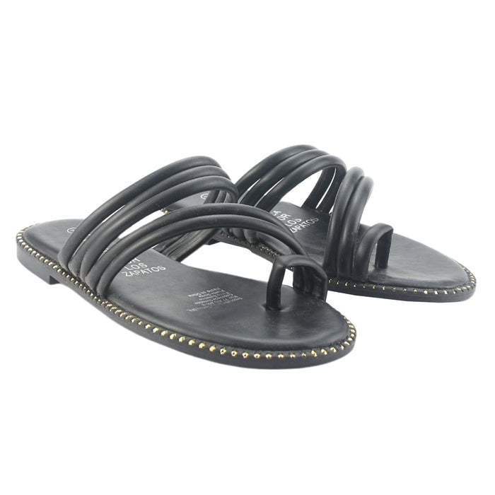 Sandalia Chalada Mujer Amalfi-1 Negro Casual Sandalias Chalada