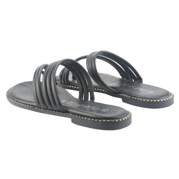 Sandalia Chalada Mujer Amalfi-1 Negro Casual Sandalias Chalada