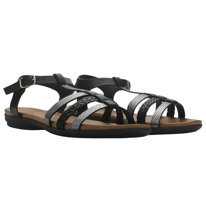 Sandalia Chalada Mujer Anatomic45 Negro Moda Sandalias Chalada