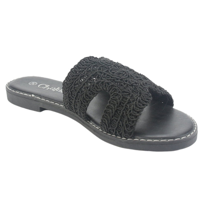 Sandalia Chalada Mujer Creta-16 Negro Casual Sandalias Chalada