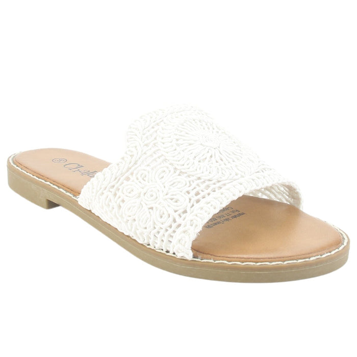 Sandalia Chalada Mujer Creta-19 Blanco Casual Sandalias Chalada