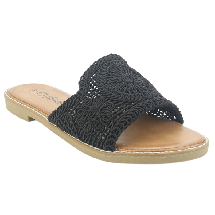 Sandalia Chalada Mujer Creta-19 Negro Casual Sandalias Chalada