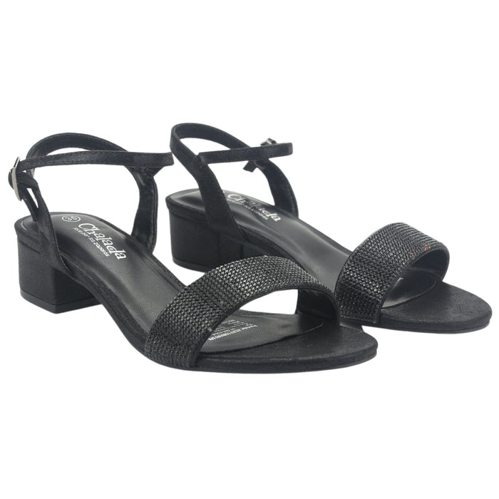 Sandalia Chalada Mujer Fadia-3 Negro Casual Sandalias Chalada