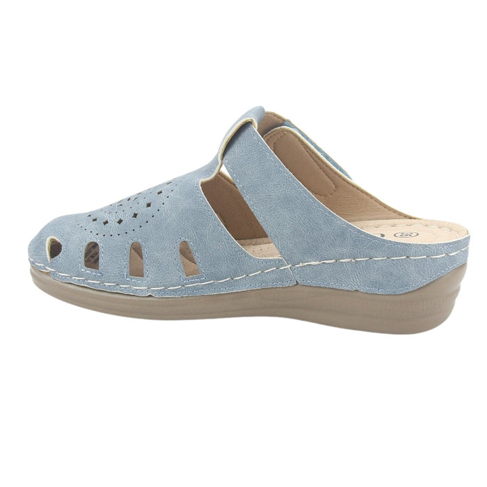 Sandalia Chalada Mujer Musa-4 Azul Comfort Sandalias Comfort Chalada