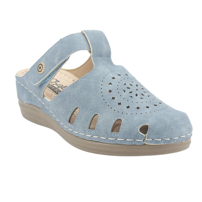 Sandalia Chalada Mujer Musa-4 Azul Comfort Sandalias Comfort Chalada