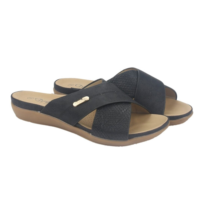 Sandalia Chalada Mujer Palak-1 Negro Casual Sandalias Chalada