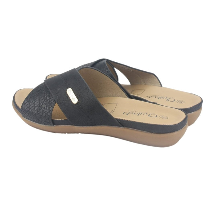 Sandalia Chalada Mujer Palak-1 Negro Casual Sandalias Chalada