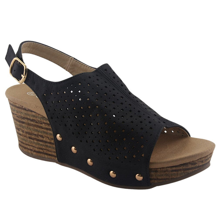 Sandalia Chalada Mujer Pasco-28 Negro Plataforma Sandalias Chalada