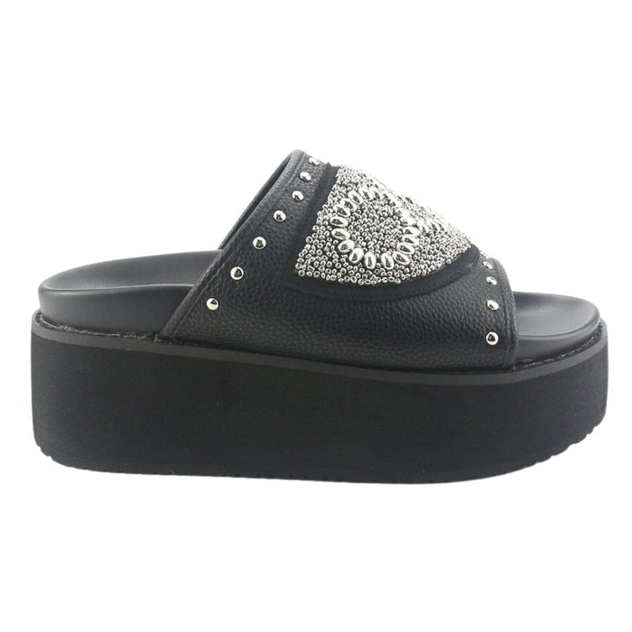 Sandalia Chalada Mujer Viru-34 Negro Casual Sandalias Chalada