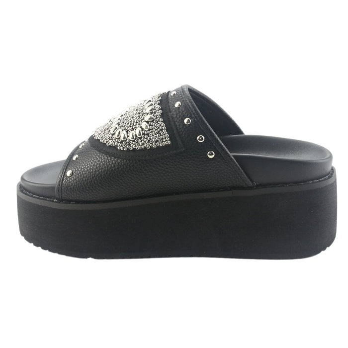 Sandalia Chalada Mujer Viru-34 Negro Casual Sandalias Chalada