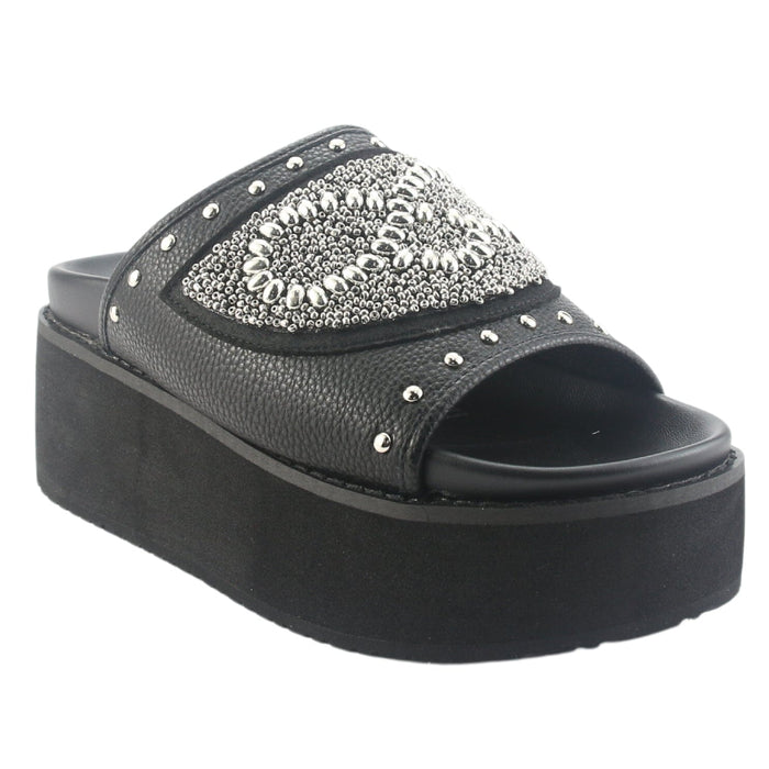 Sandalia Chalada Mujer Viru-34 Negro Casual Sandalias Chalada
