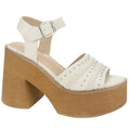 Sandalia Chalada Mujer Wake-1 Blanco Casual Sandalias Chalada