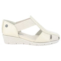 Sandalia de Cuero Chalada Mujer Calafate-3 Beige Casual Sandalias Chalada
