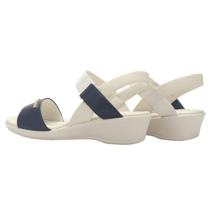 Sandalia Mujer Beige Comfortflex 2572403 Casual Sandalias Comfortflex
