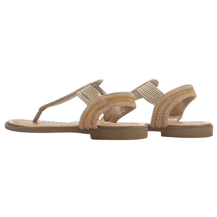Sandalia mujer Casual Beige Chalada Greca-67 Sandalias Chalada