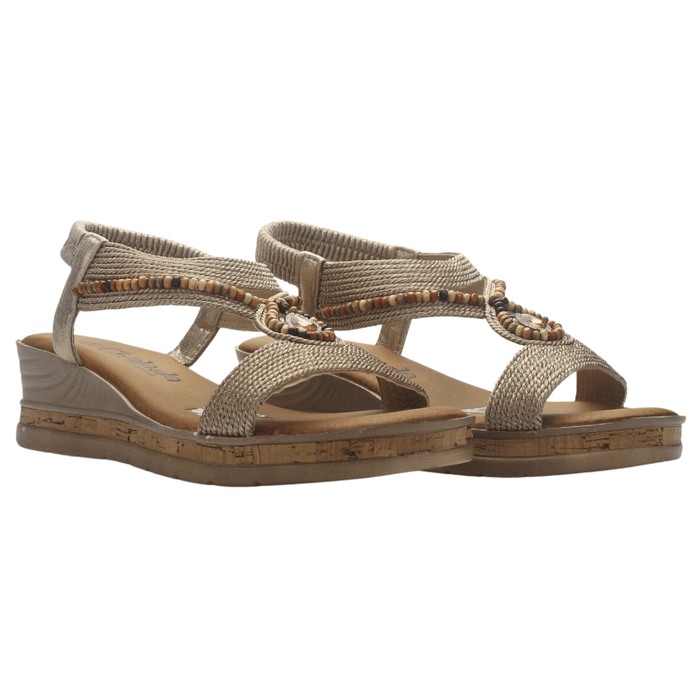 Sandalia Mujer Casual Beige Chalada Molina-1 Sandalias Chalada