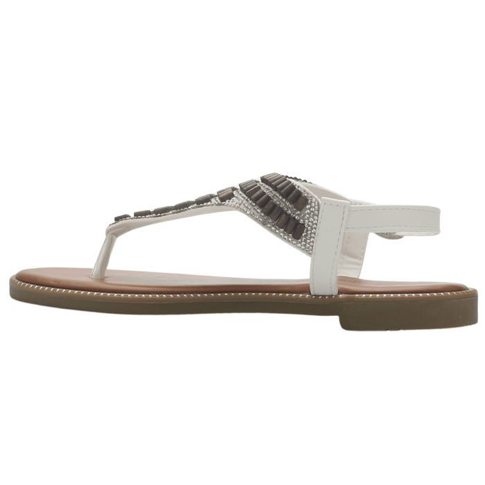 Sandalia Mujer Casual Blanco Chalada Buckel-5 Sandalias Chalada
