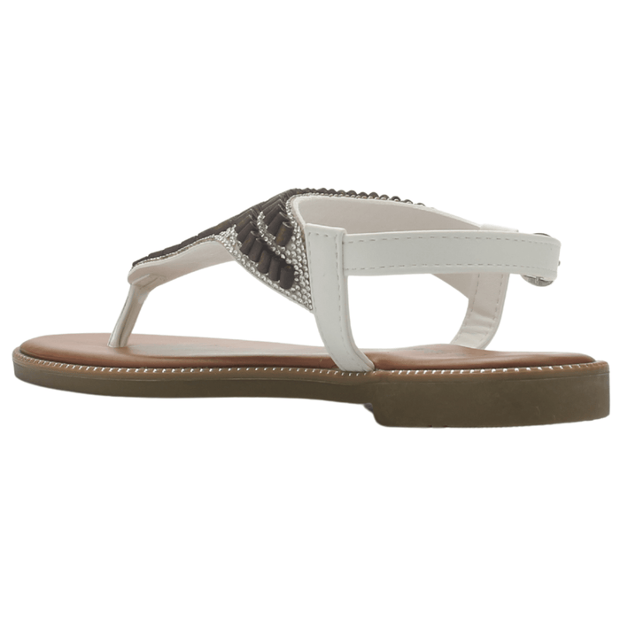 Sandalia Mujer Casual Blanco Chalada Buckel-5 Sandalias Chalada