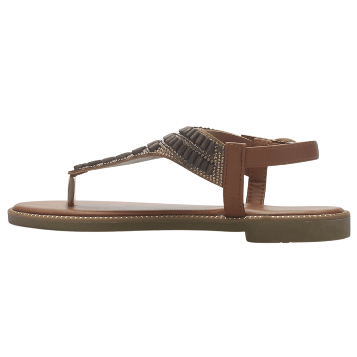 Sandalia Mujer Casual Camel Chalada Buckel-5 Sandalias Chalada