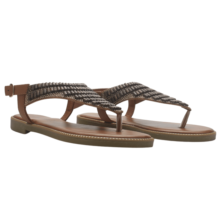 Sandalia Mujer Casual Camel Chalada Buckel-5 Sandalias Chalada
