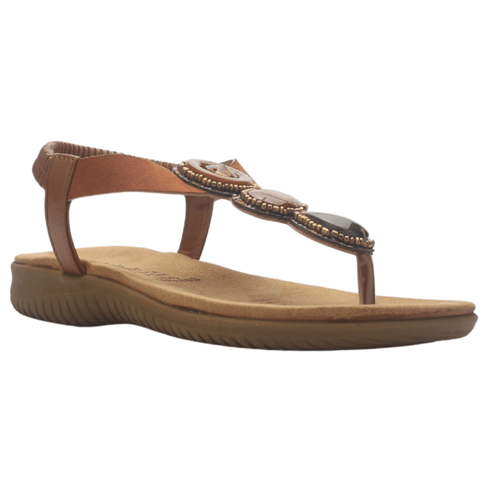 Sandalia Mujer Casual Camel Chalada Clara-12 Sandalias Chalada