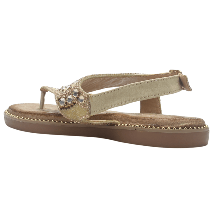 Sandalia Mujer Casual Dorado Chalada Angui-2 Sandalias Chalada