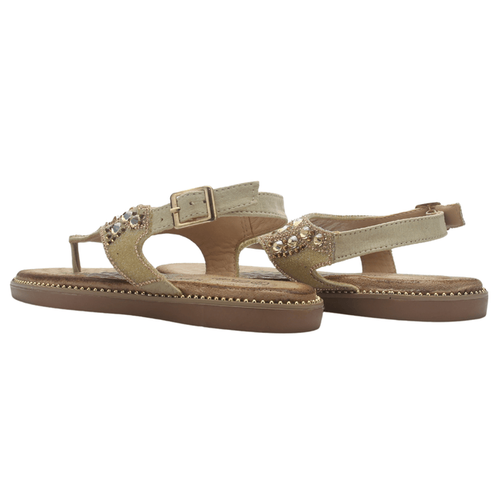 Sandalia Mujer Casual Dorado Chalada Angui-2 Sandalias Chalada