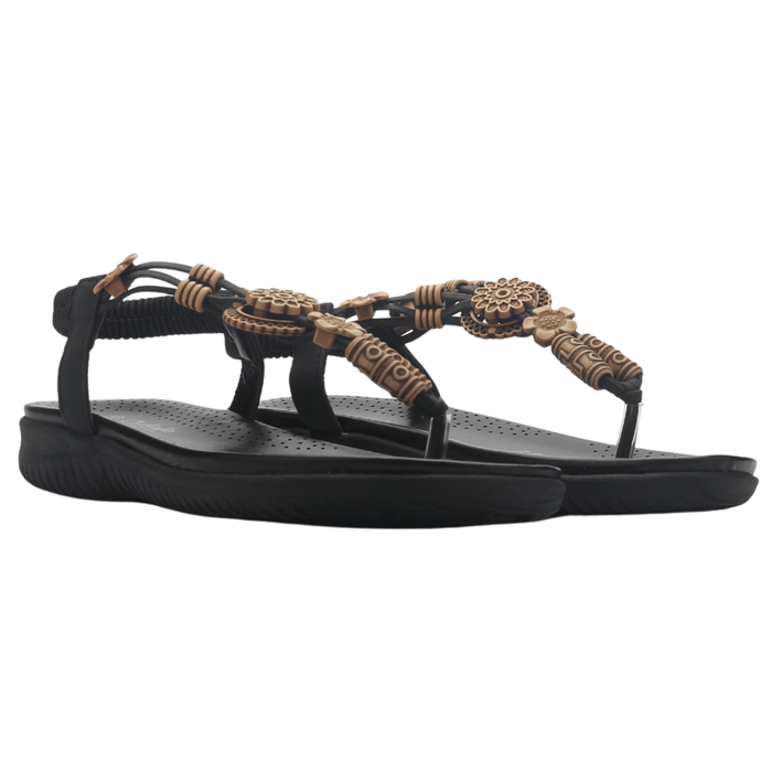 Sandalia Mujer Casual Negro Chalada Clara-10 Sandalias Chalada