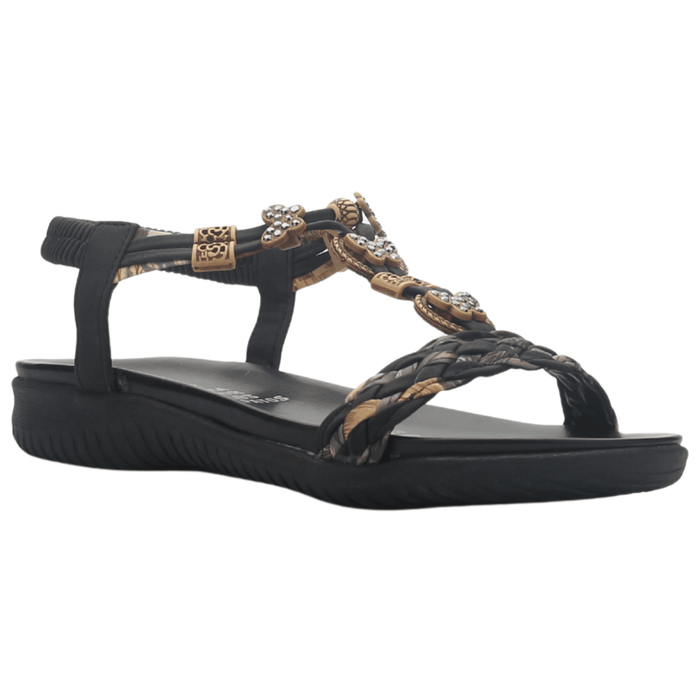 Sandalia Mujer Casual Negro Chalada Clara-11 Sandalias Chalada