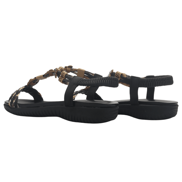 Sandalia Mujer Casual Negro Chalada Clara-11 Sandalias Chalada