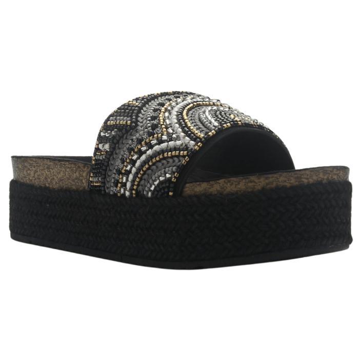 Sandalia Mujer Casual Negro Chalada Stork-11 Sandalias Chalada