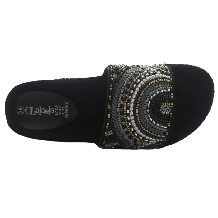 Sandalia Mujer Casual Negro Chalada Stork-11 Sandalias Chalada