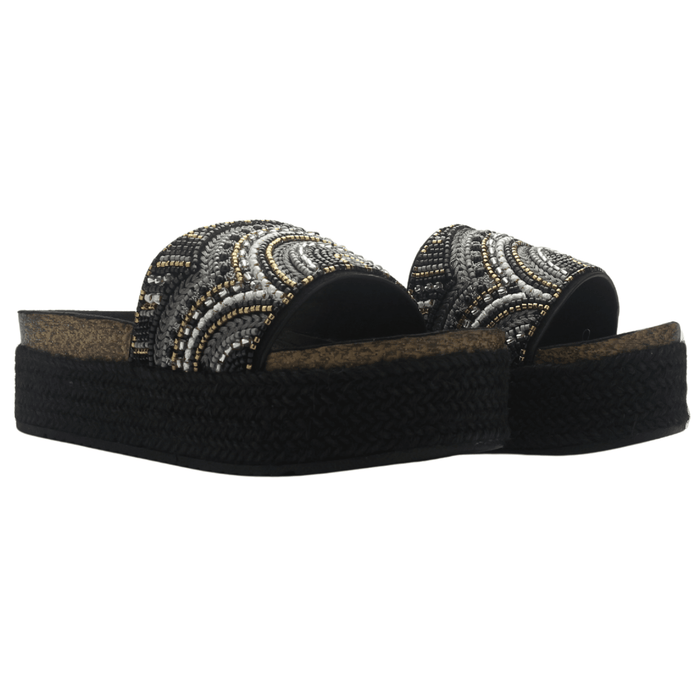 Sandalia Mujer Casual Negro Chalada Stork-11 Sandalias Chalada
