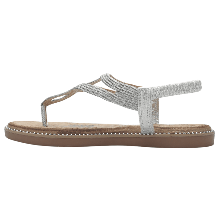 Sandalia Mujer Casual Plateado Chalada Angui-1 Sandalias Chalada